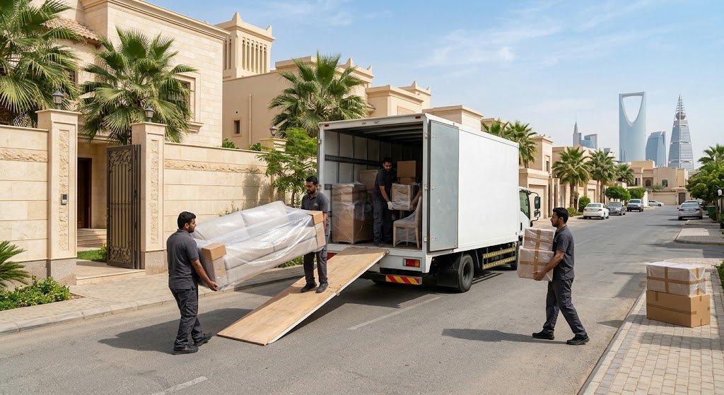 شركة نقل عفش بالرياض الأرخص عام 2025