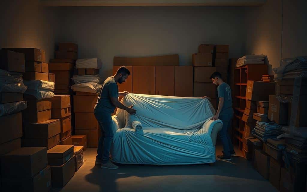 خطوات تغليف العفش قبل النقل