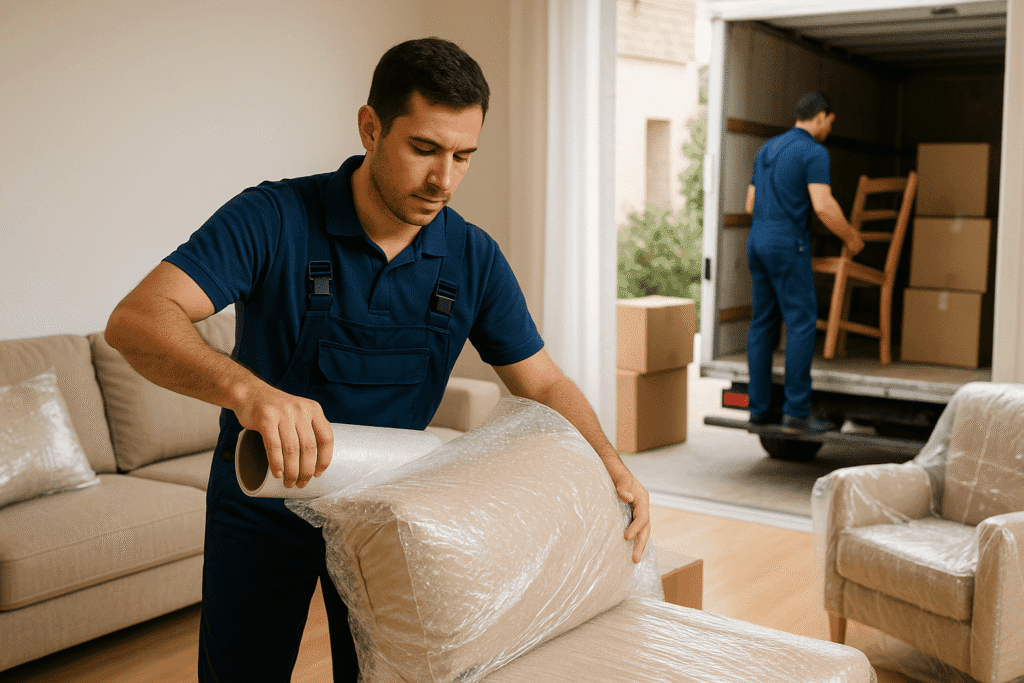 أفضل طرق نقل الأثاث في الرياض بدون خسائر