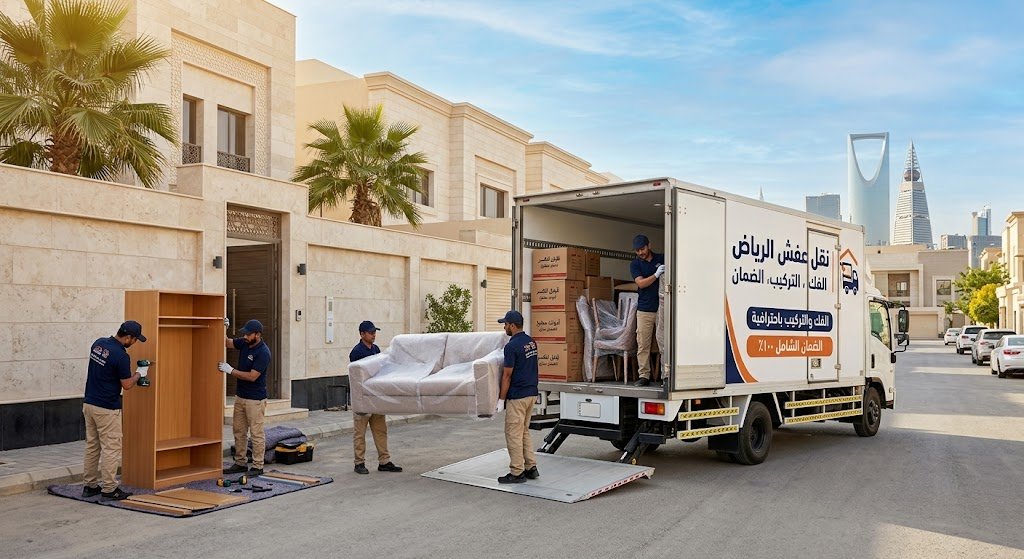 نقل عفش بالرياض مع الفك والتركيب والضمان | برو موف