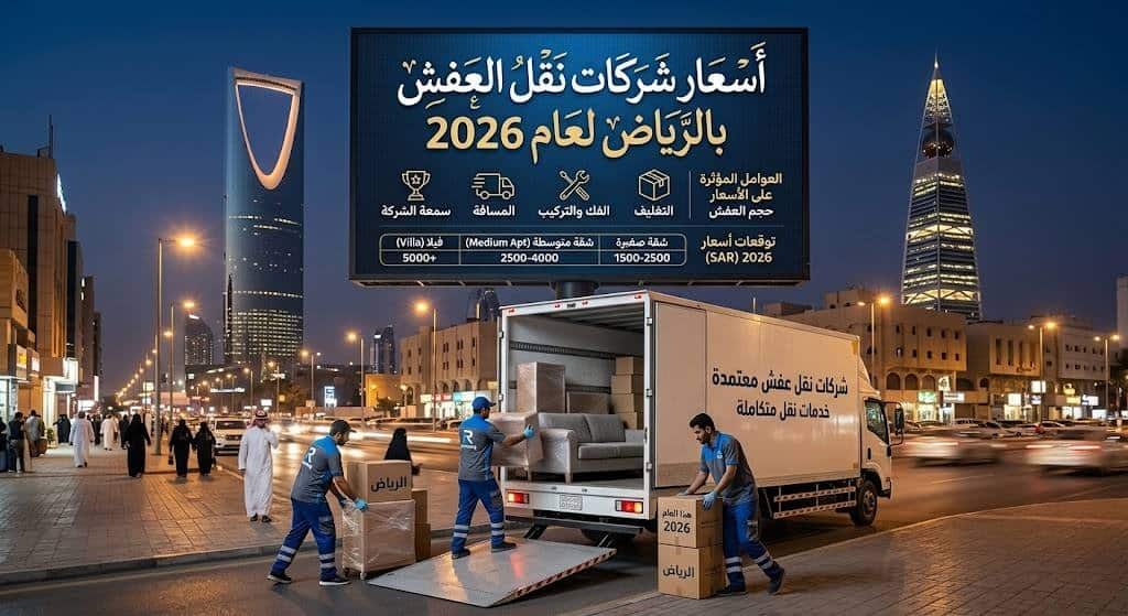 أسعار شركات نقل العفش بالرياض لعامك هذا